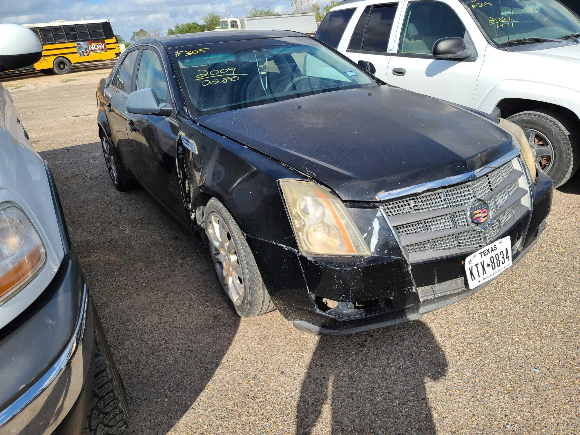 2009 Cadillac CTS Passenger Car, VIN # 1G6DF577790160280