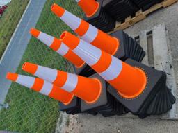 (50) Great Bear New Safety Traffic Cones