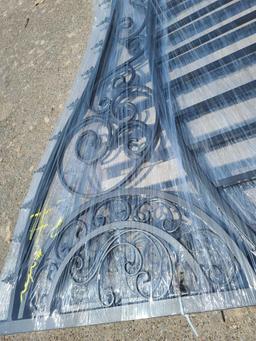 Great Bear Wrought Iron 14ft Gate