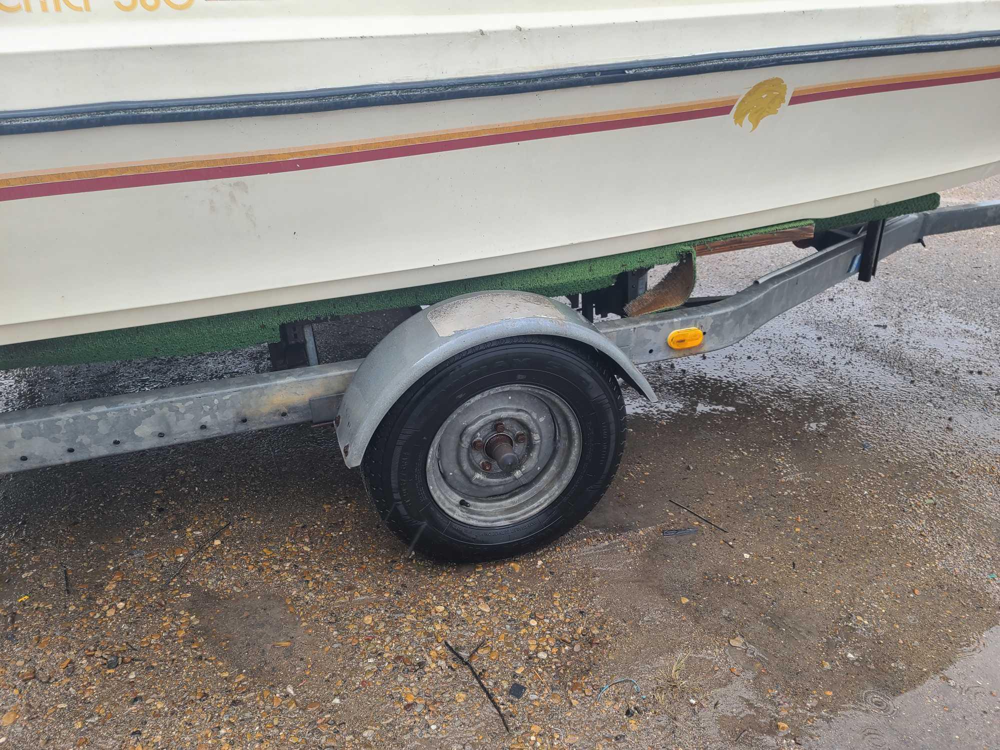 1981 Ranger Boat with a 1981 Johnson Motor & 980 Dill Boat Trailer