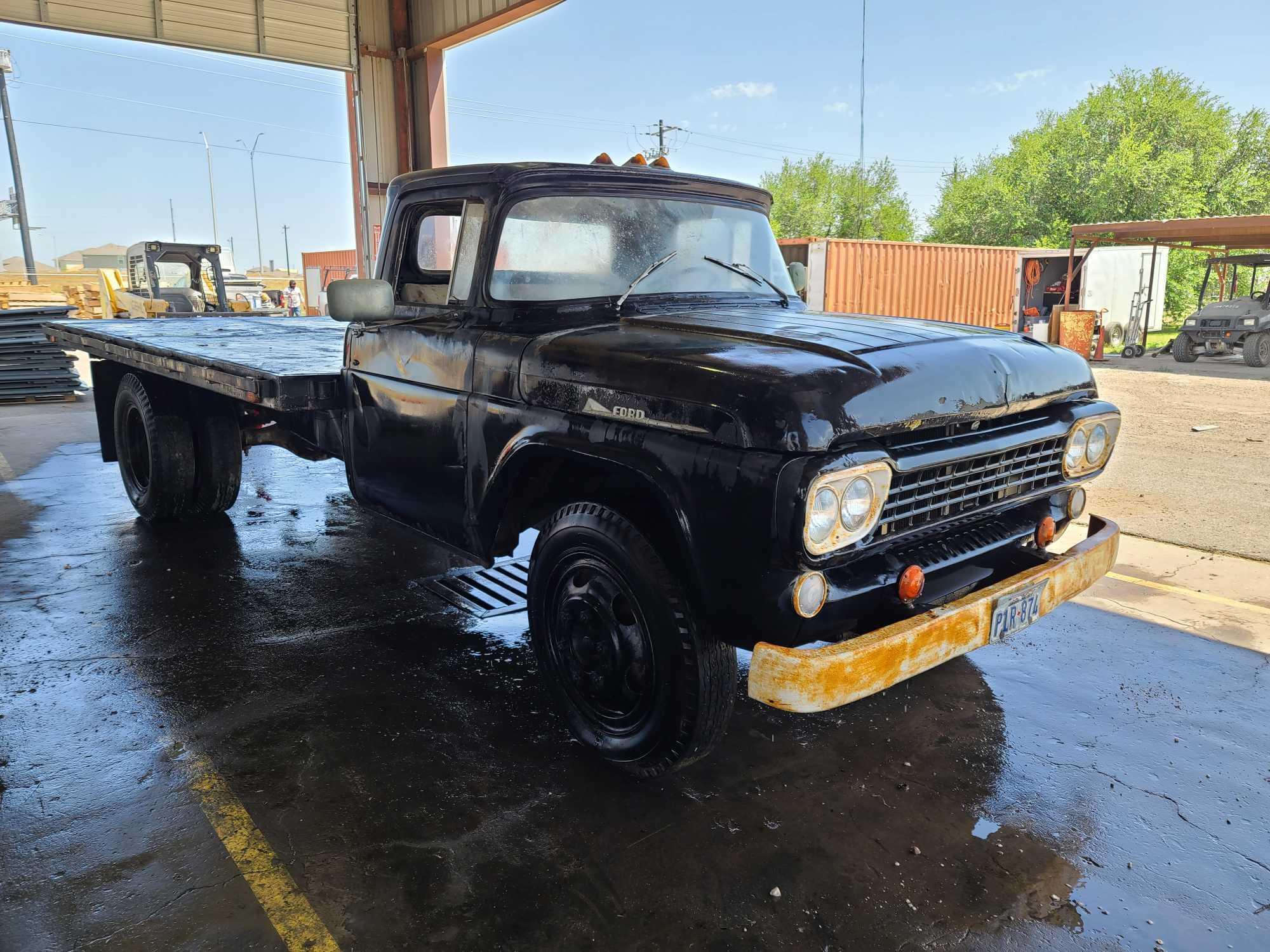 classic Ford dump bed Truck