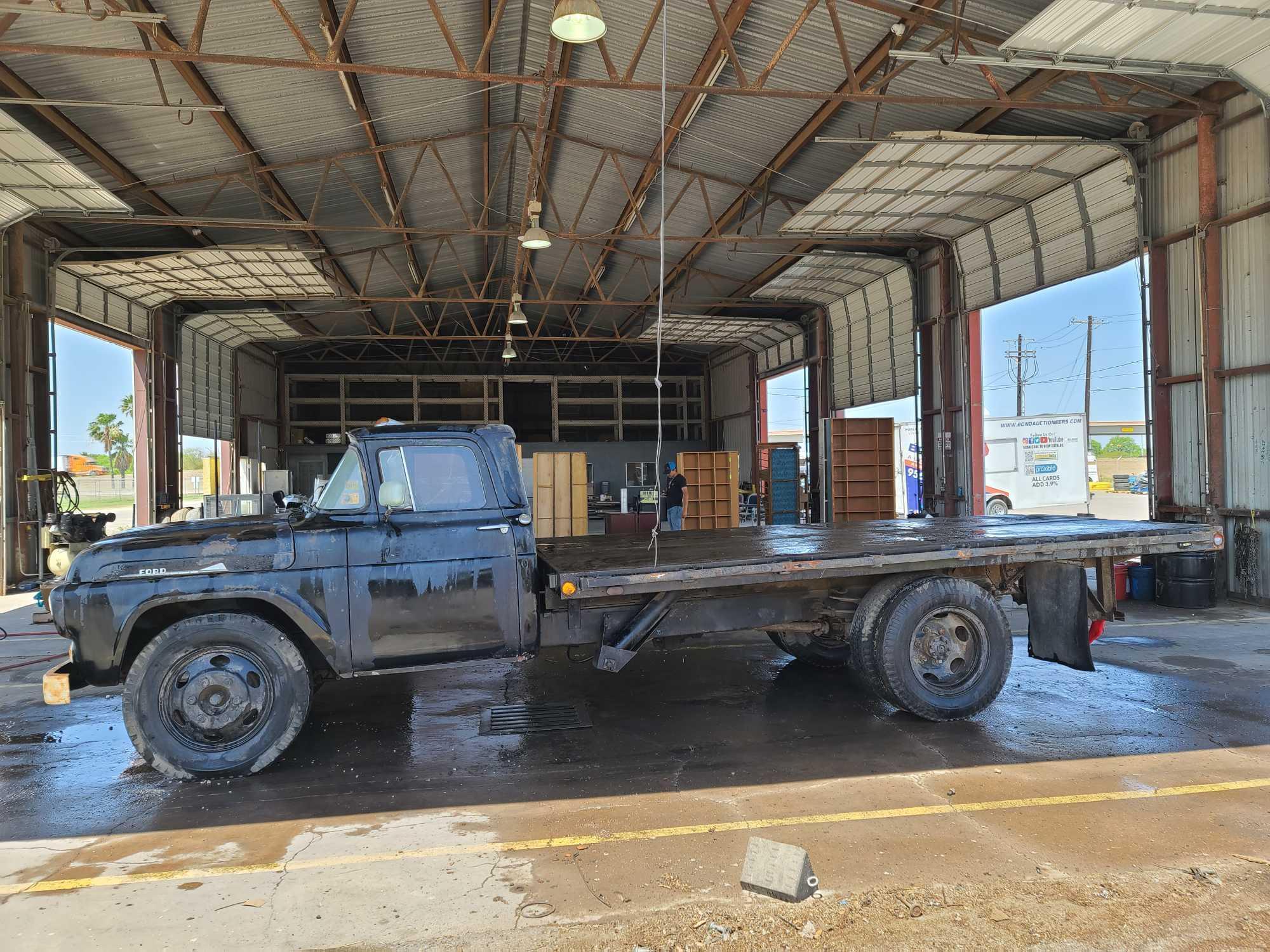 classic Ford dump bed Truck