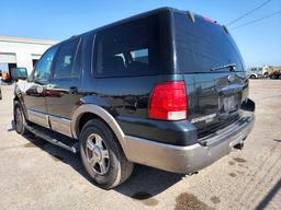 2003 Ford Expedition Multipurpose Vehicle (MPV), VIN # 1FMFU17L43LA55358