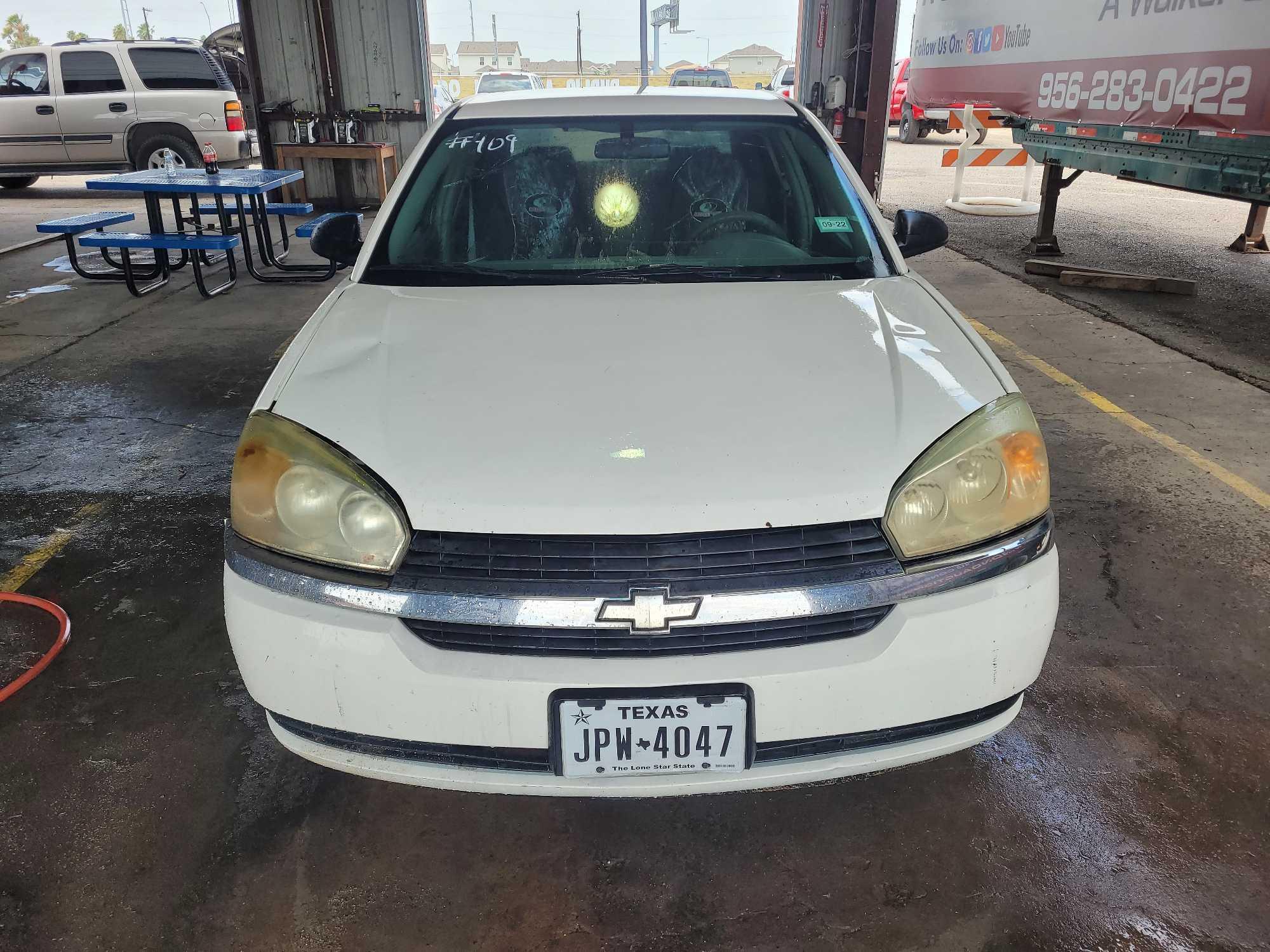 2005 Chevrolet Malibu Passenger Car, VIN # 1G1ZS52F55F250668