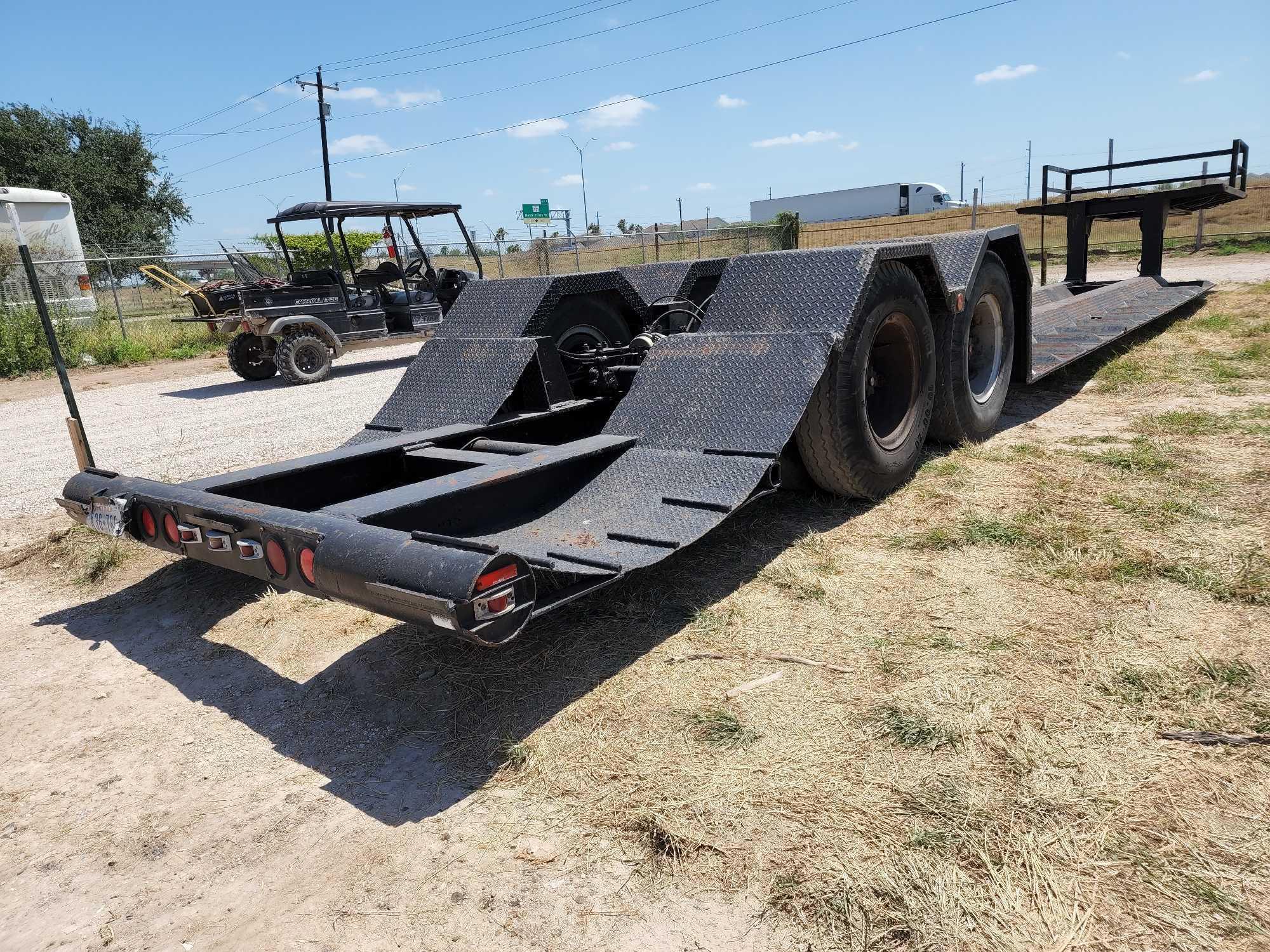 Custom Round Bale Cotton Trailer 8x53