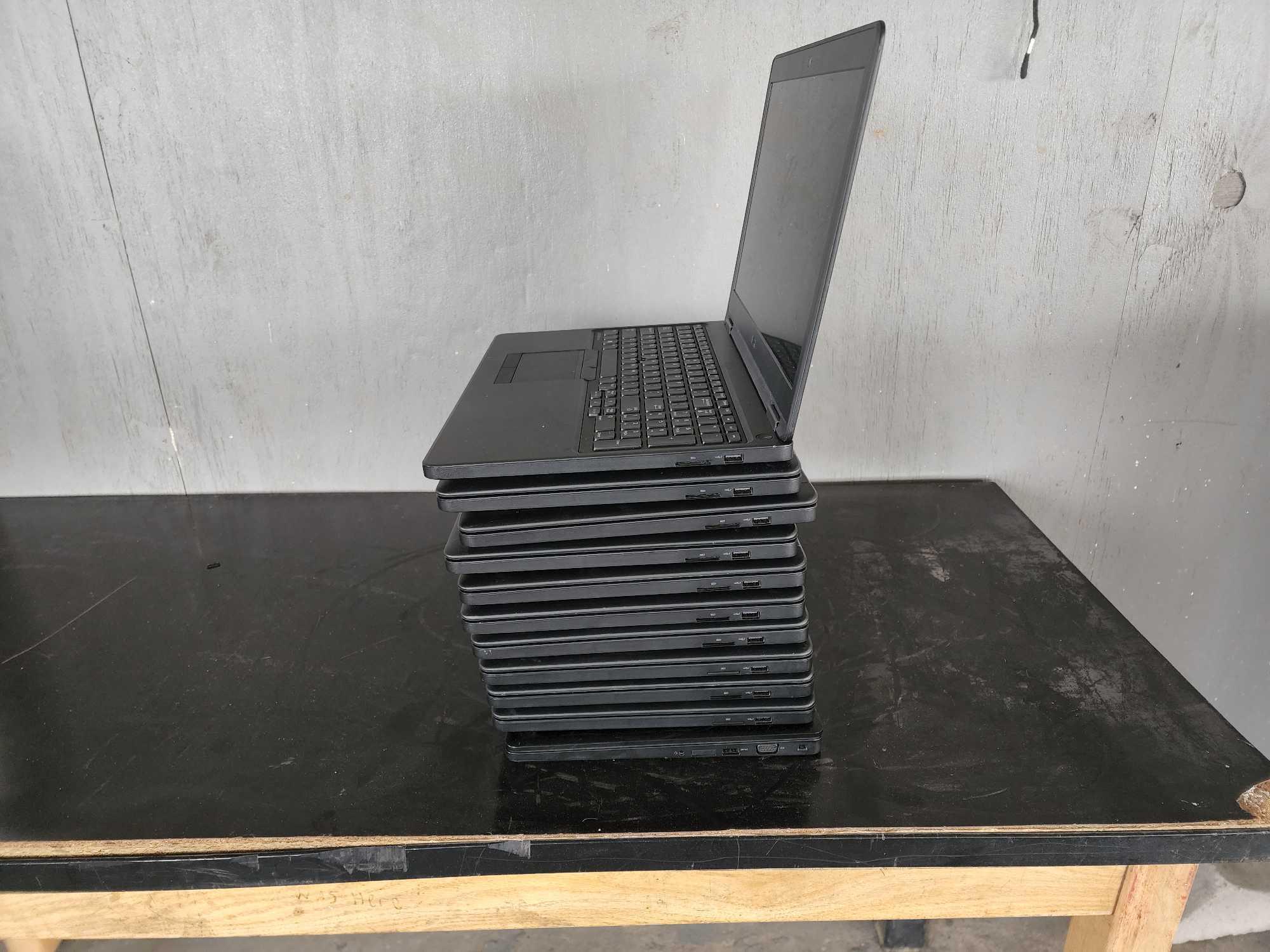 (11) Dell Latitude E5550 Laptops