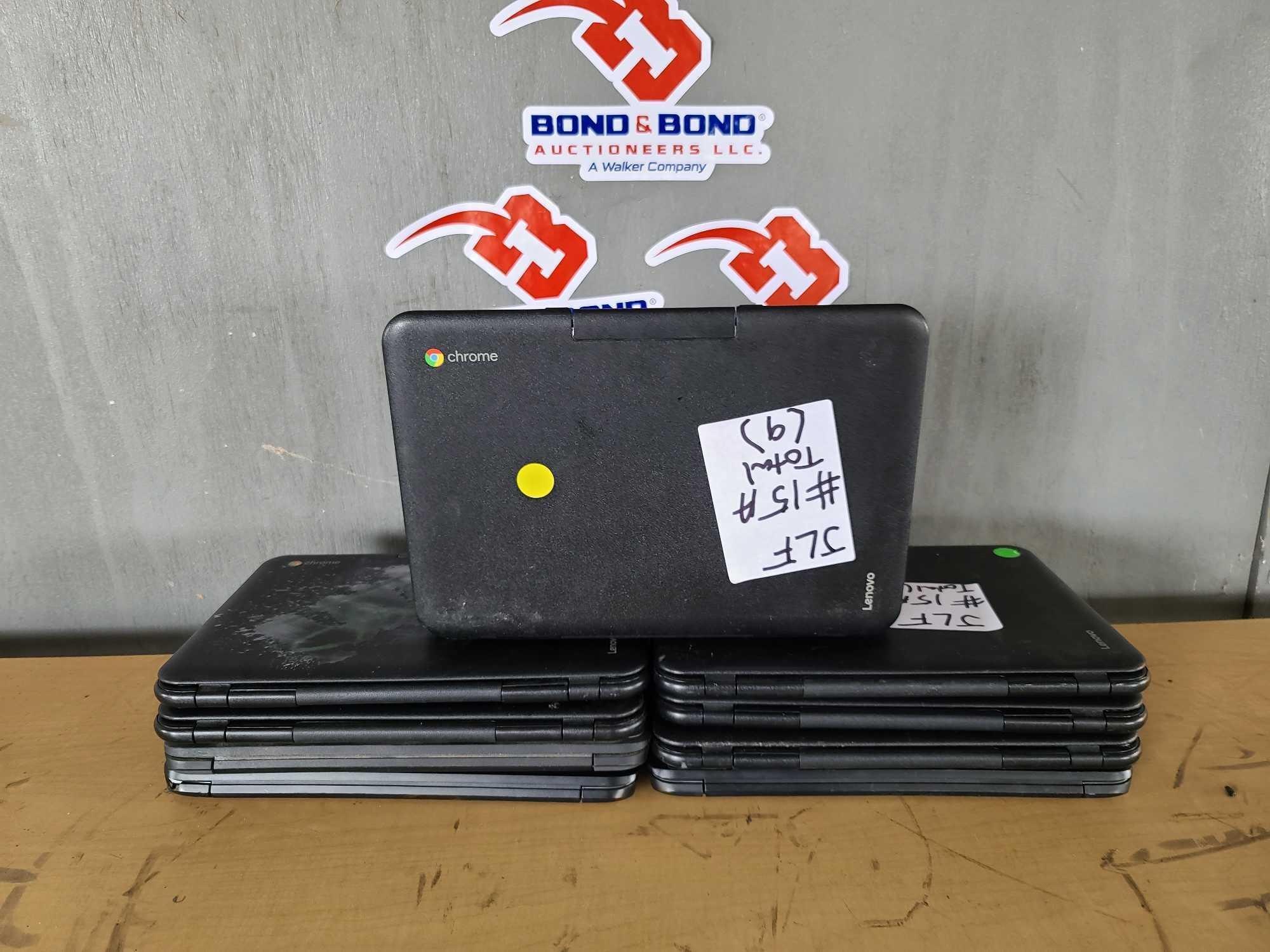 (9) Lenovo Chromebooks