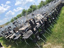 (260) Student Desks with Chairs and Book Baskets