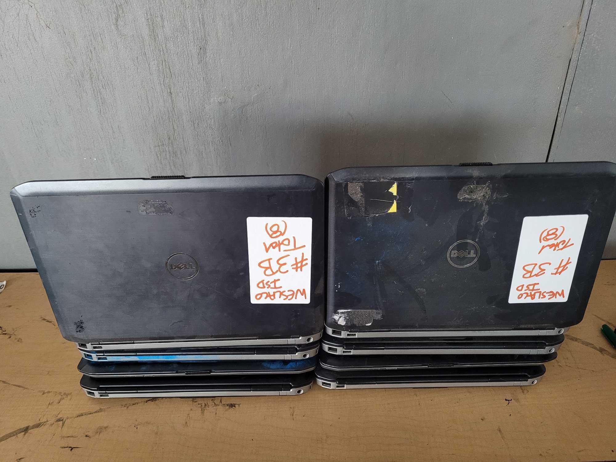 (8) Dell Latitude Laptops