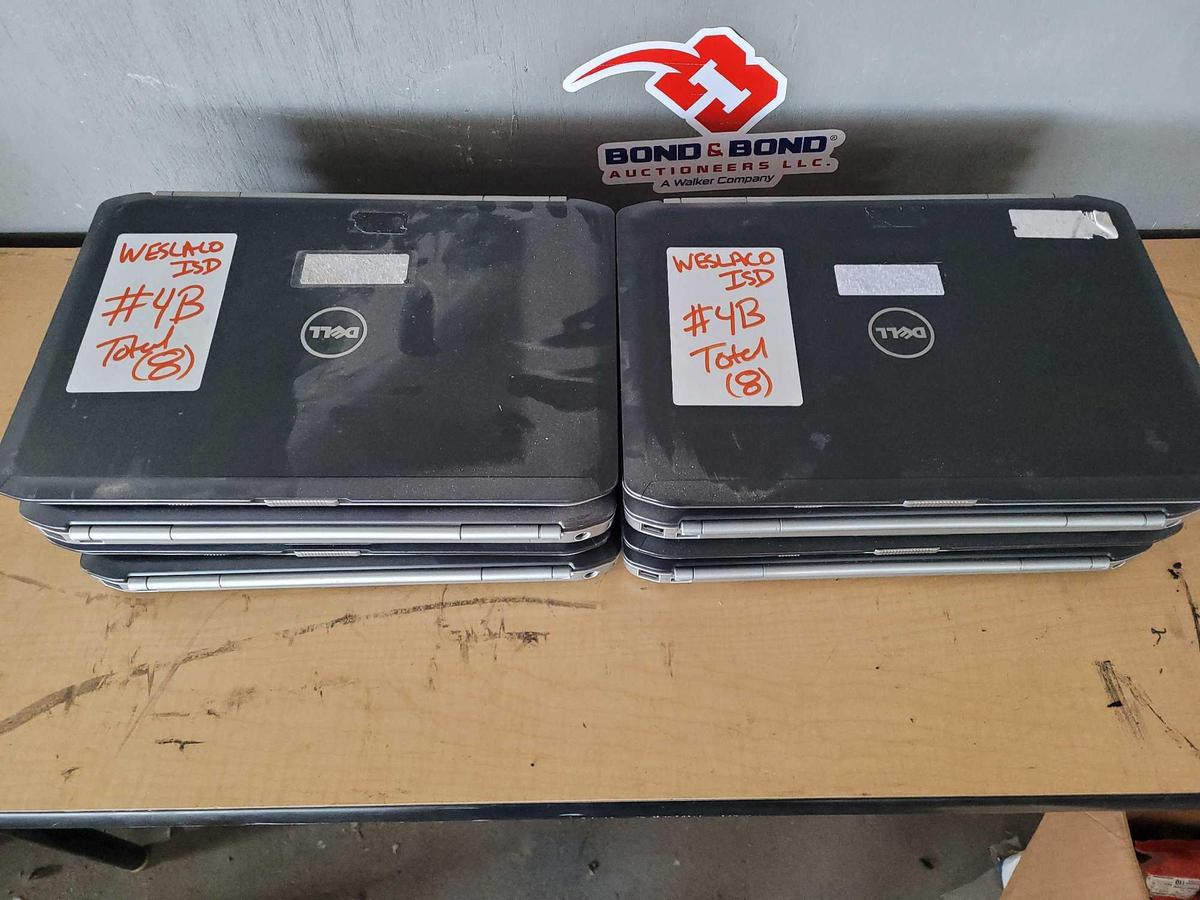 (8) Dell Latitude Laptops