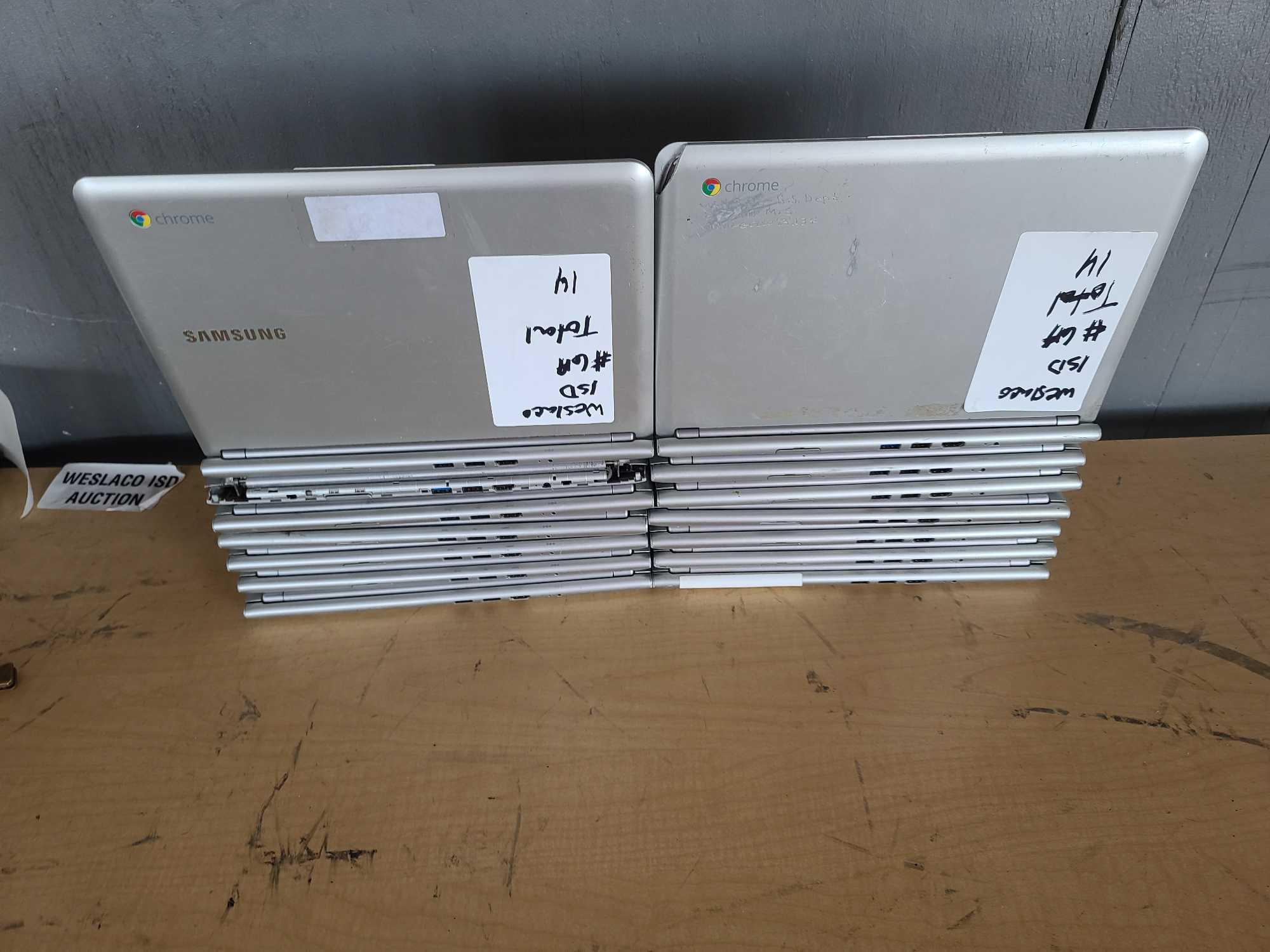 (14) Samsung Chromebooks