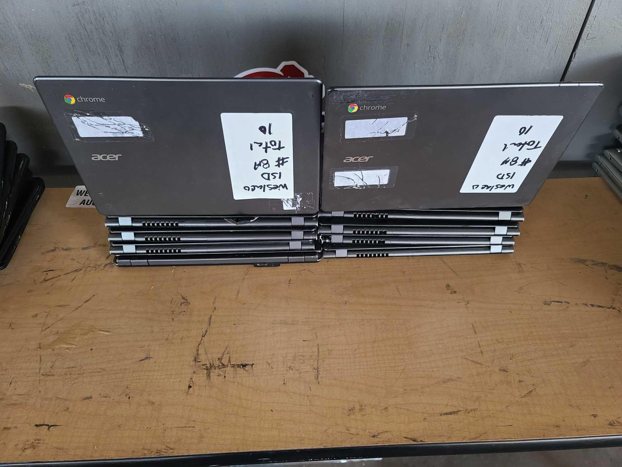 (10) Acer Chromebooks