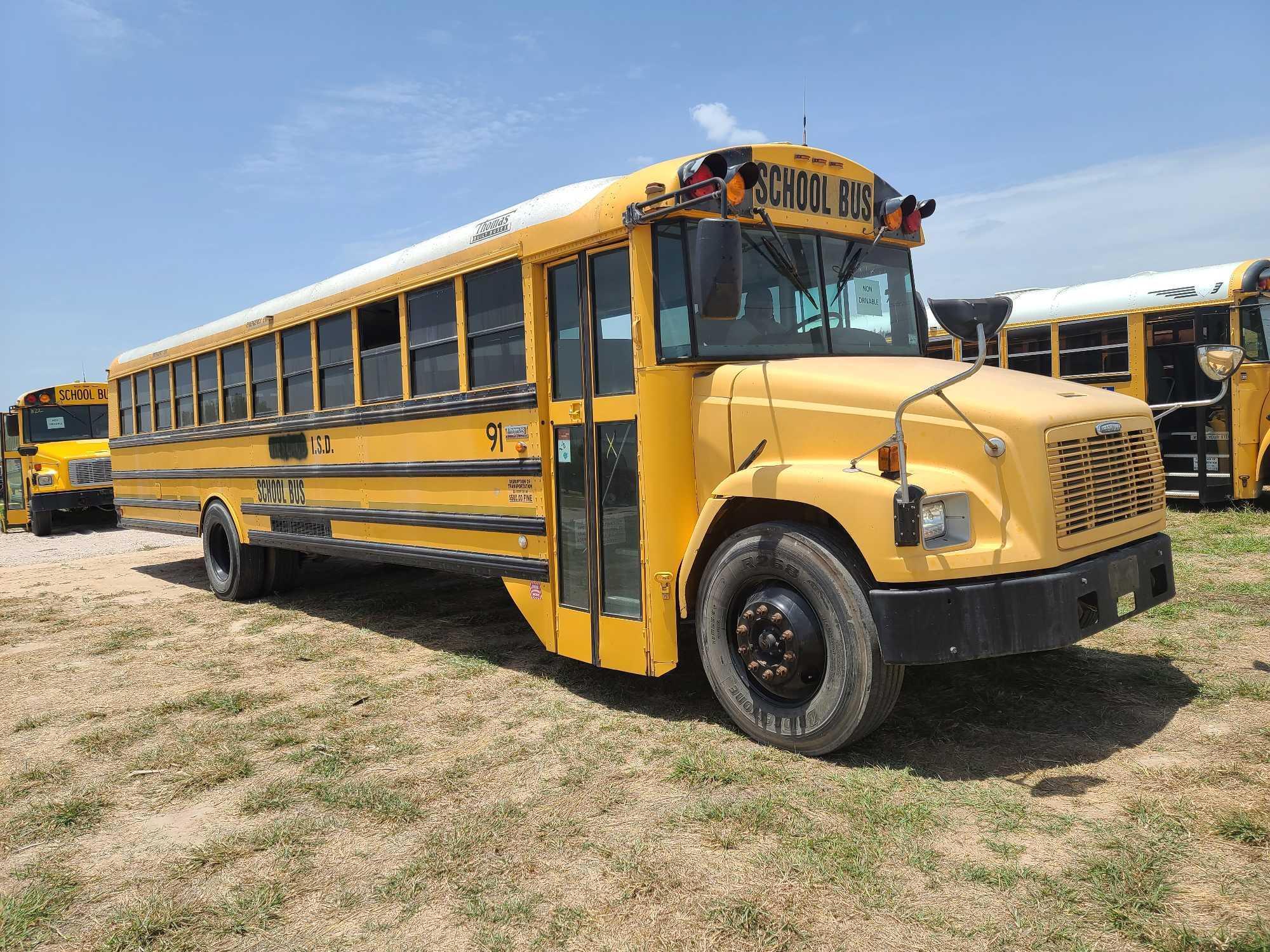 2005 Freightliner FS65 Chassis Diesel Bus, VIN # 4UZAAXDC95CU38483