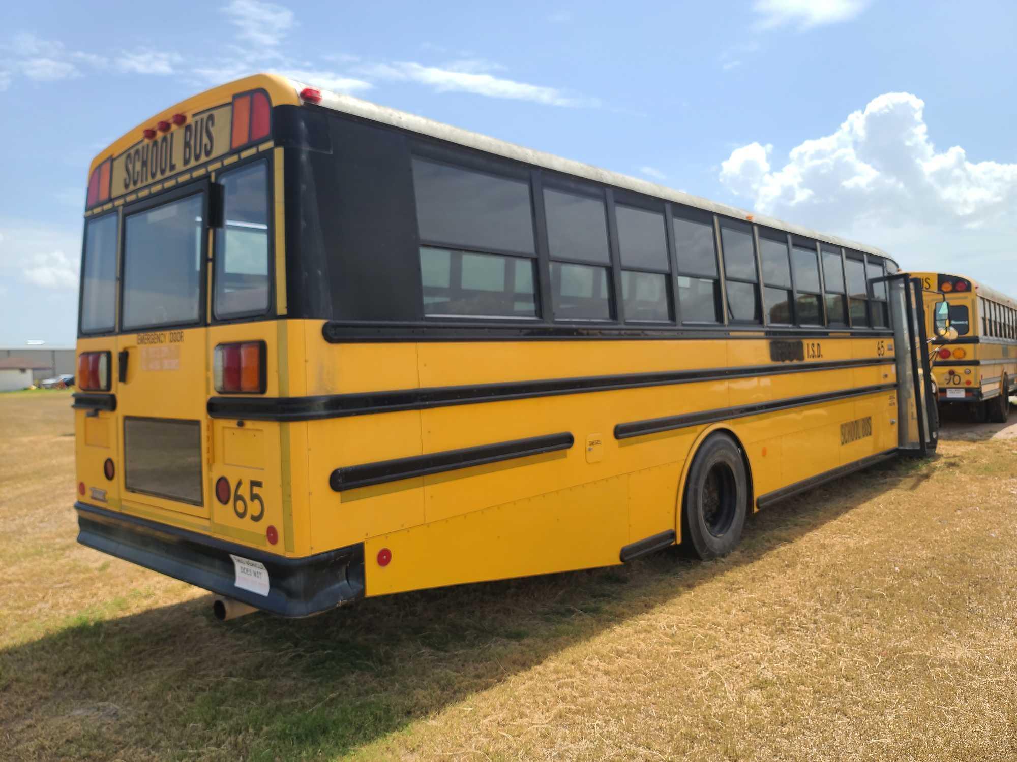 2007 Freightliner B2 Dsl. Bus, VIN # 4UZABRDC47CW15176