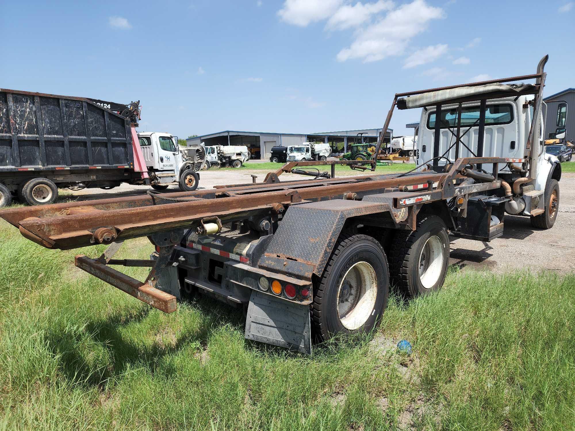 2011 Freightliner M2 106 Medium Duty Roll Off Truck, VIN # 1FVHCYBSXBDAU9605