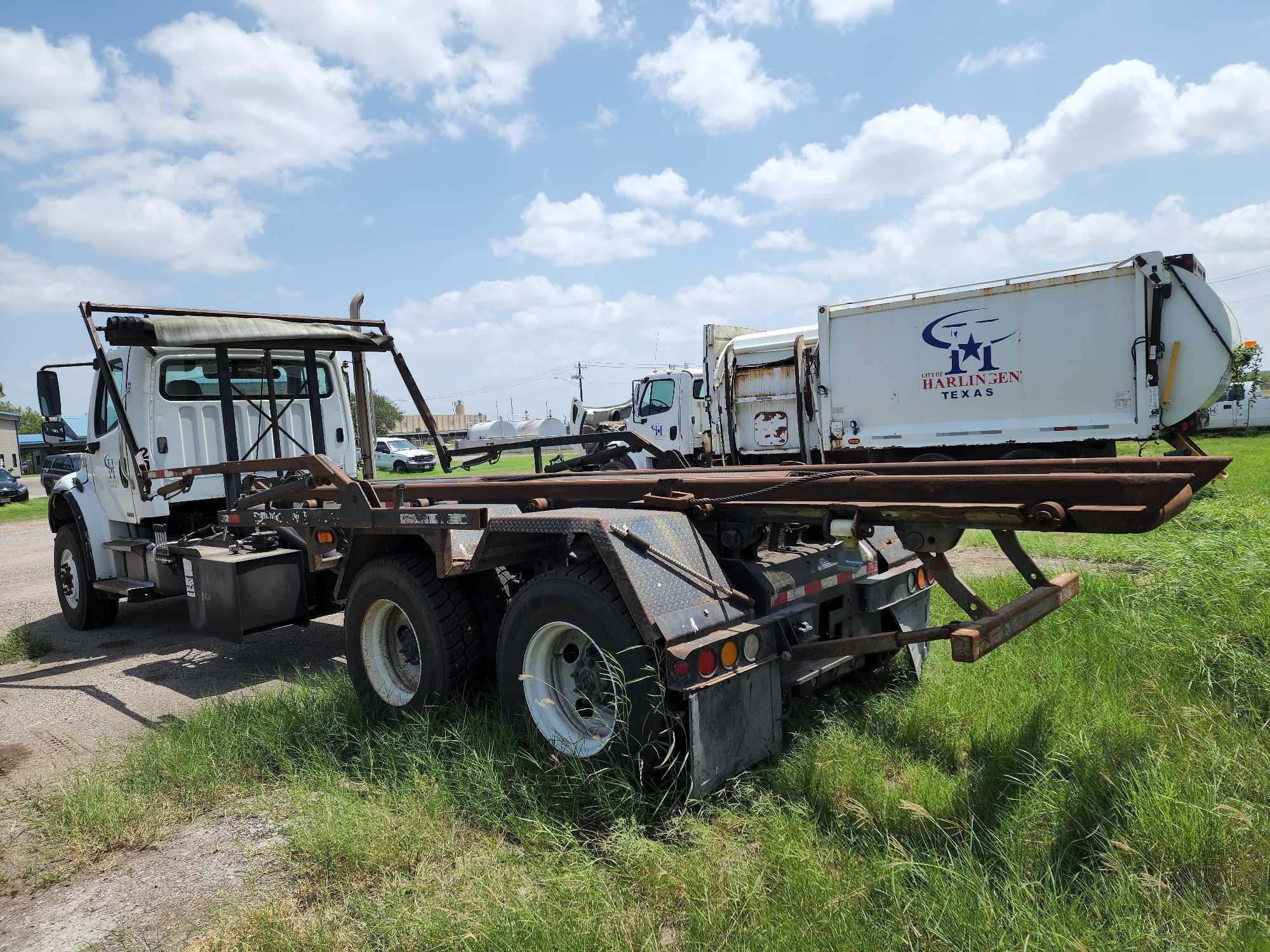 2011 Freightliner M2 106 Medium Duty Roll Off Truck, VIN # 1FVHCYBSXBDAU9605