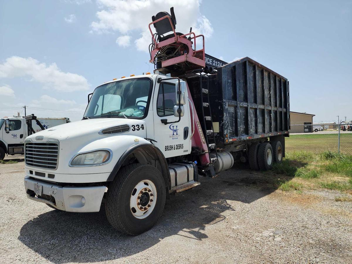 2011 Freightliner M2 106 Medium Duty Grapple Truck, VIN # 1FVHCYBSXBDBA7837