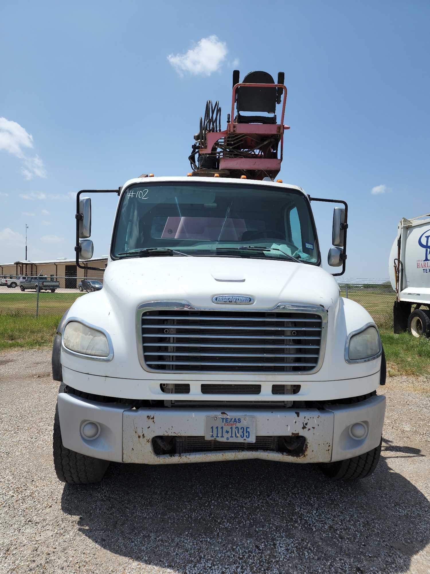 2011 Freightliner M2 106 Medium Duty Grapple Truck, VIN # 1FVHCYBSXBDBA7837