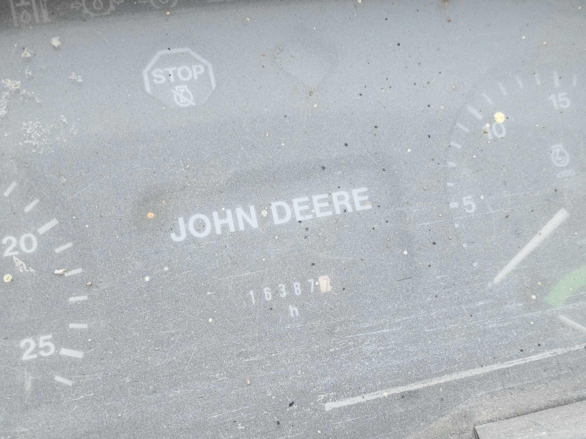 1995 JOHN DEERE 6300 TRACTOR W/RHINO SHREDDER