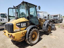 2009 CATERPILLAR 908H FRONTEND LOADER W/GRAPPLE