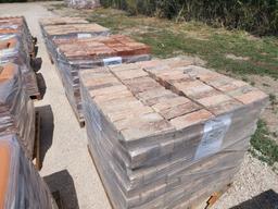 (4) Pallets of Bricks 3" x 2 1/2" x 8 1/2"