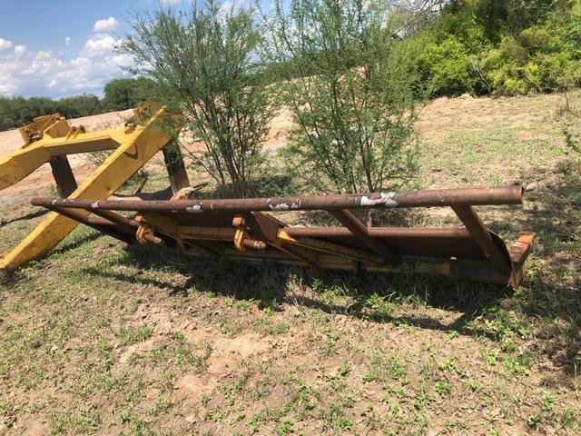 Caterpillar D8H with Root Rake & Root Plow