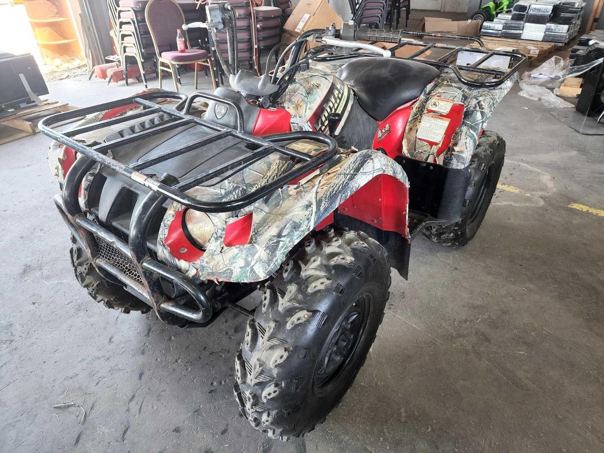 2000 Yamaha YFM400 ATV Quad, VIN # JY4AJ03W0YA013286