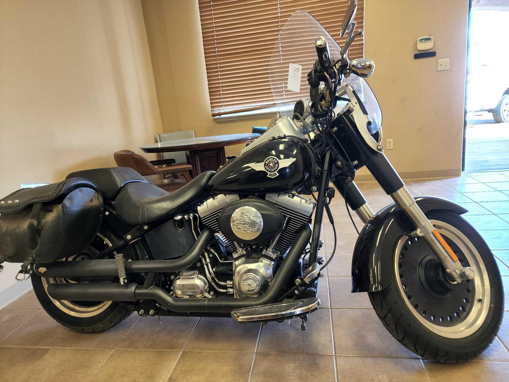 2011 Harley-Davidson FLSTFB Motorcycle, VIN # 1HD1JN513BB030339