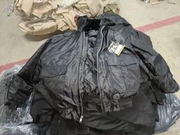 Pallet w/Black Security Jackets