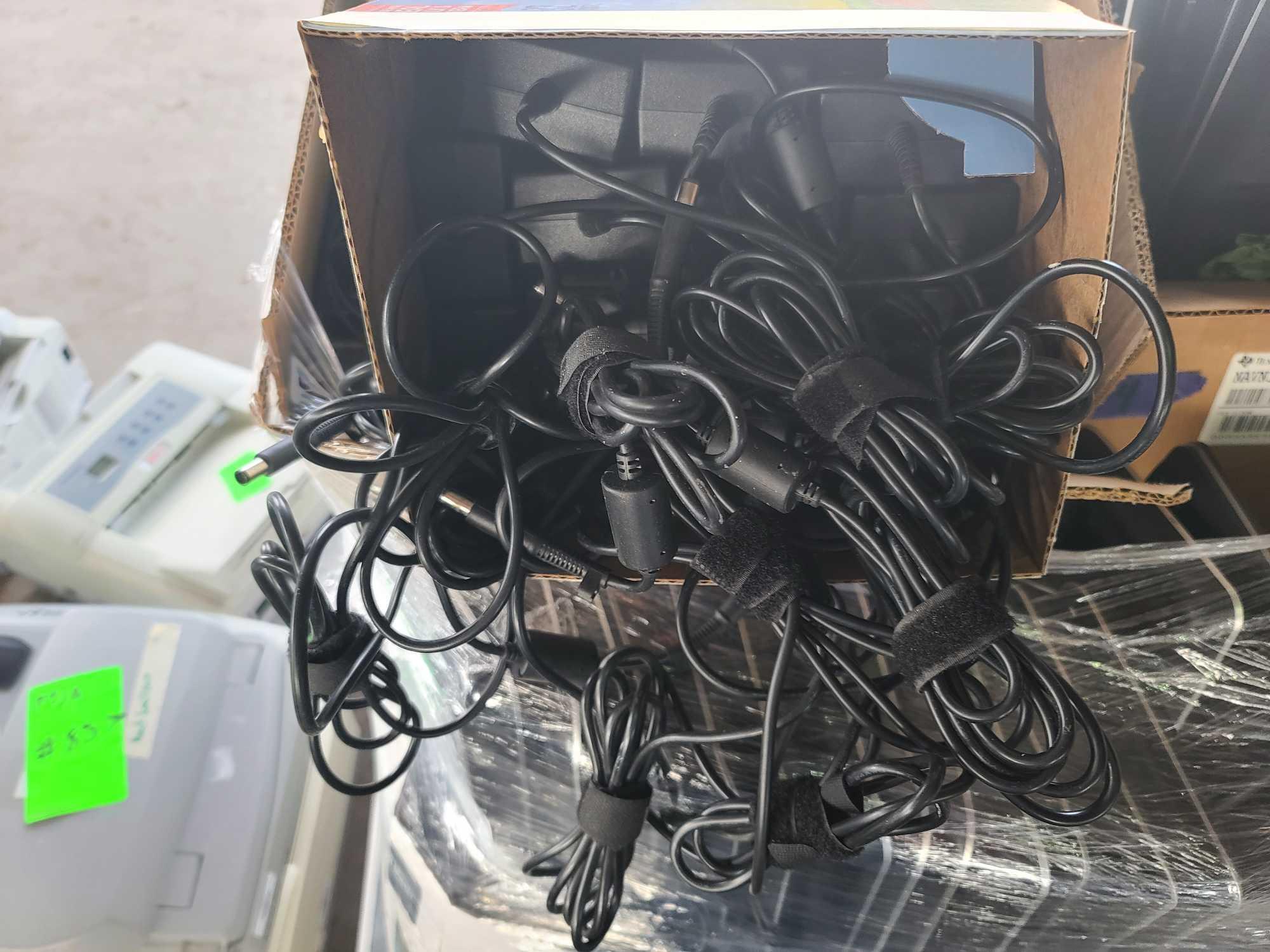 Group of Keyboards, Group of Hp Computer Mice, Assorted Printers, Group of Misc. Wires/Chargers