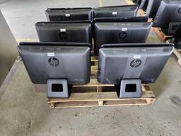 (12) HP Compaq 8200 Elite AiO Monitors