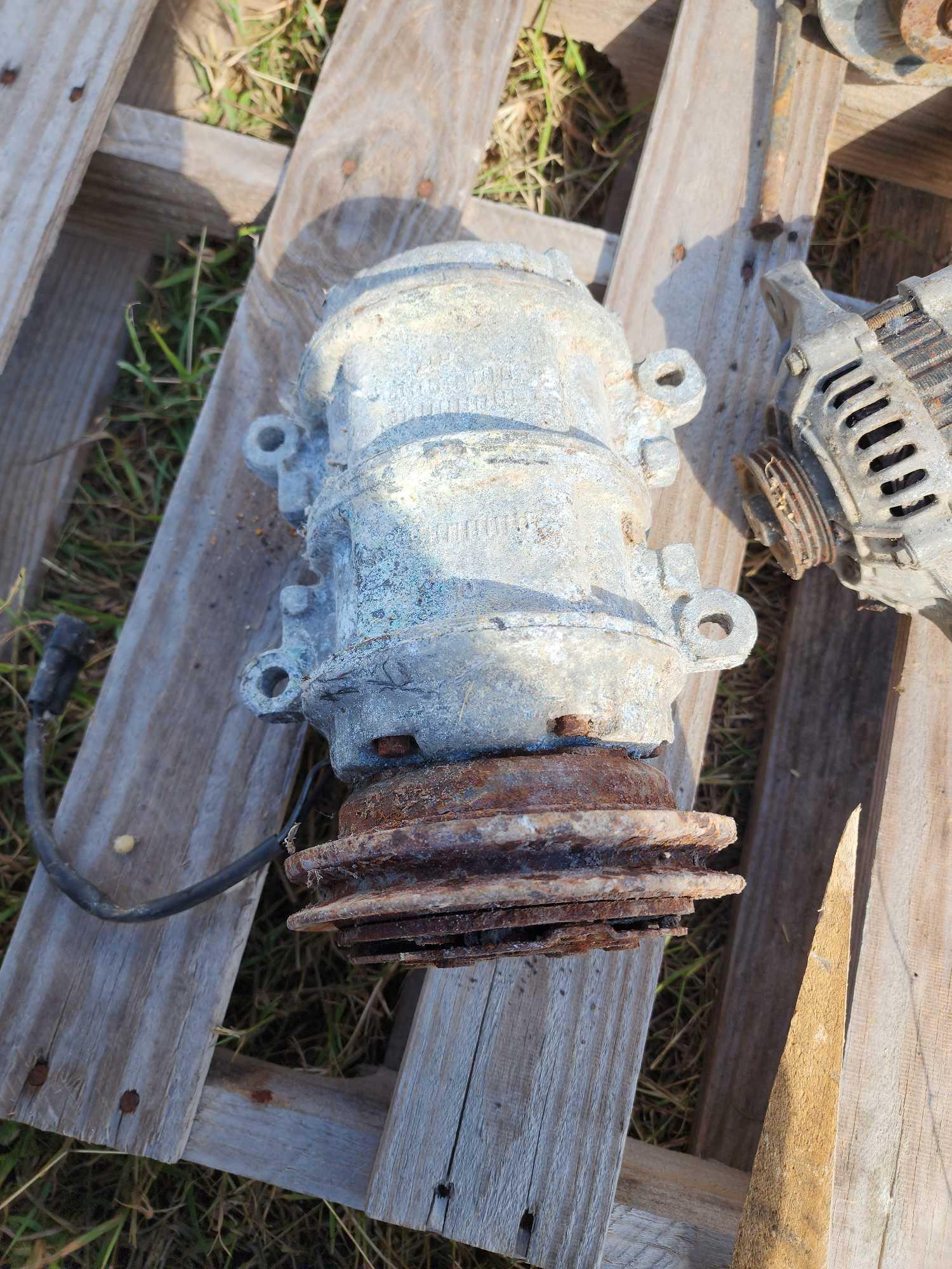 Group of Alternator Misc. Parts