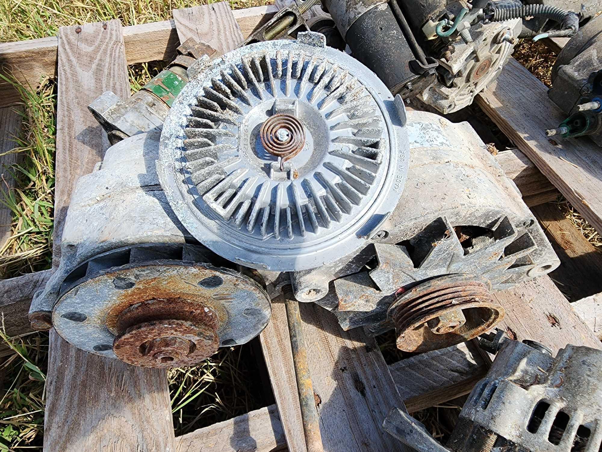 Group of Alternator Misc. Parts