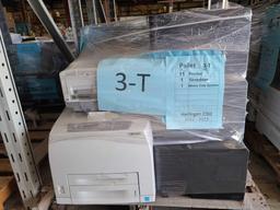 (11) Printers, Shredder, Mimio Vote System