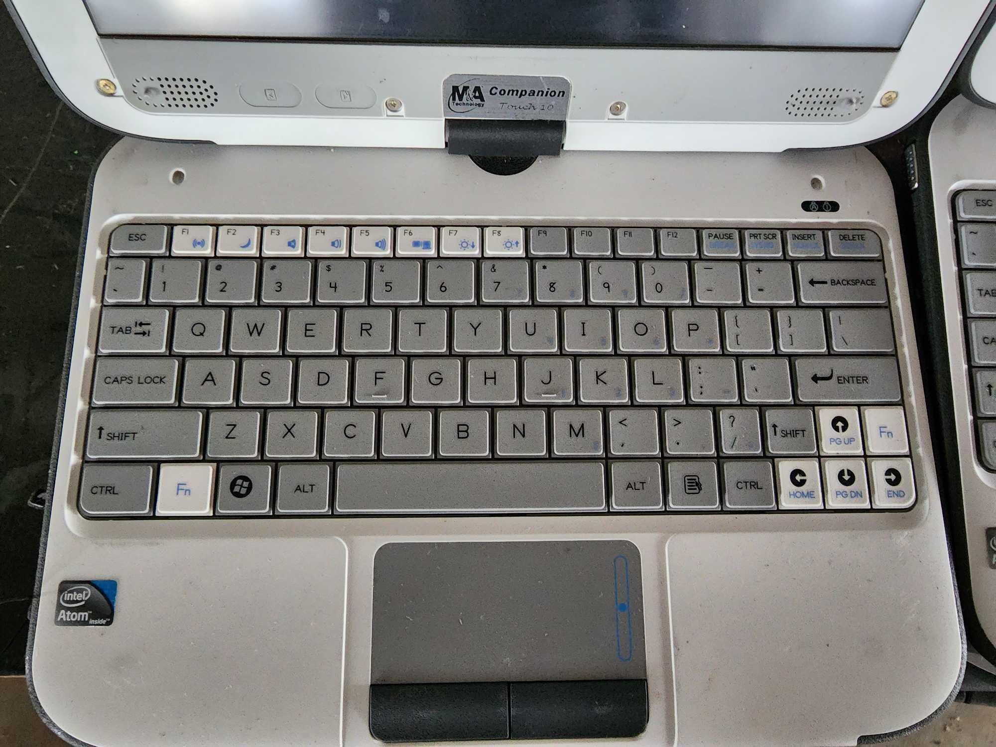 (8) M&A Companion Touch 10 Laptops