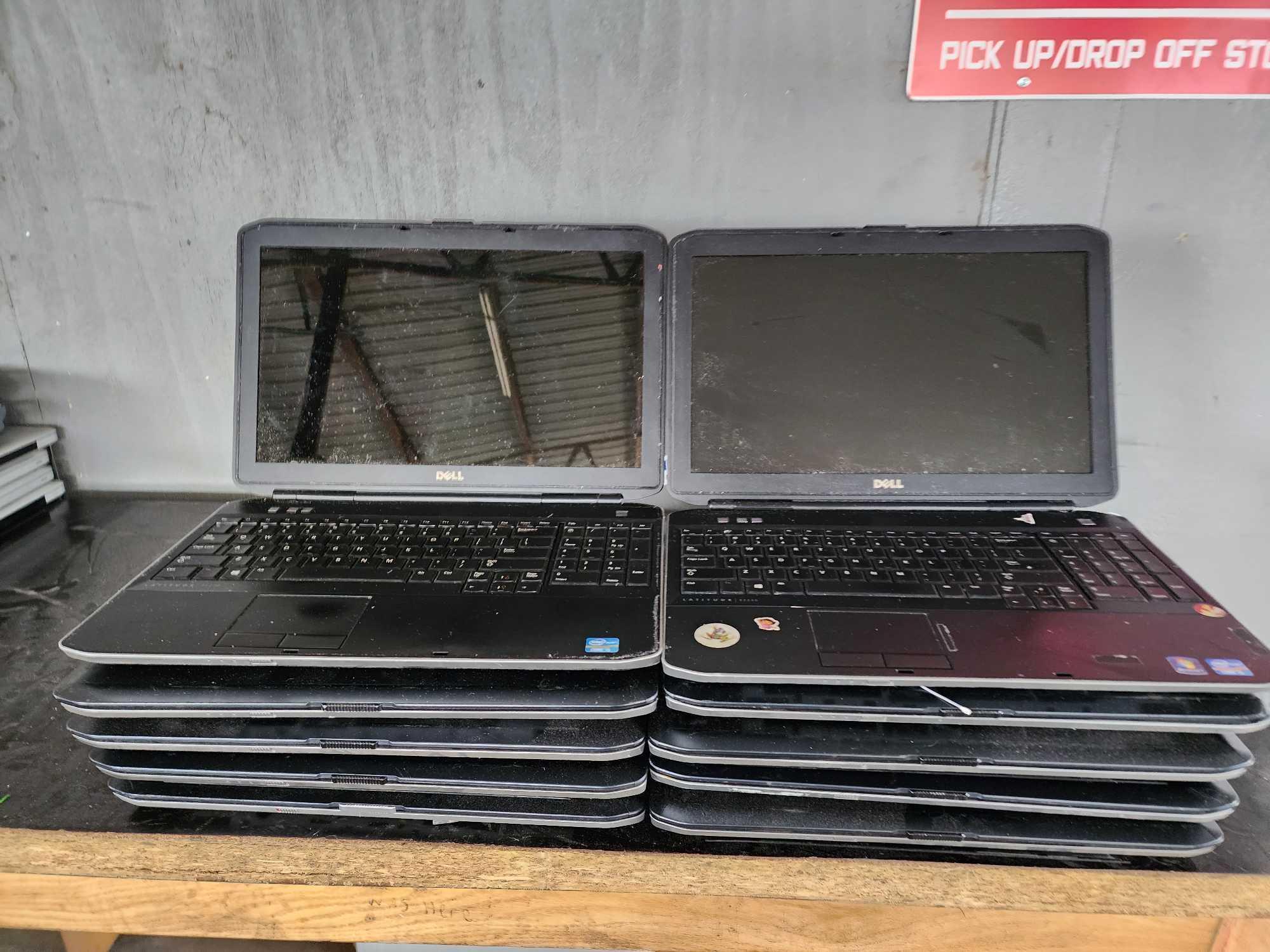 (10) Dell Latitude E5530 Laptops