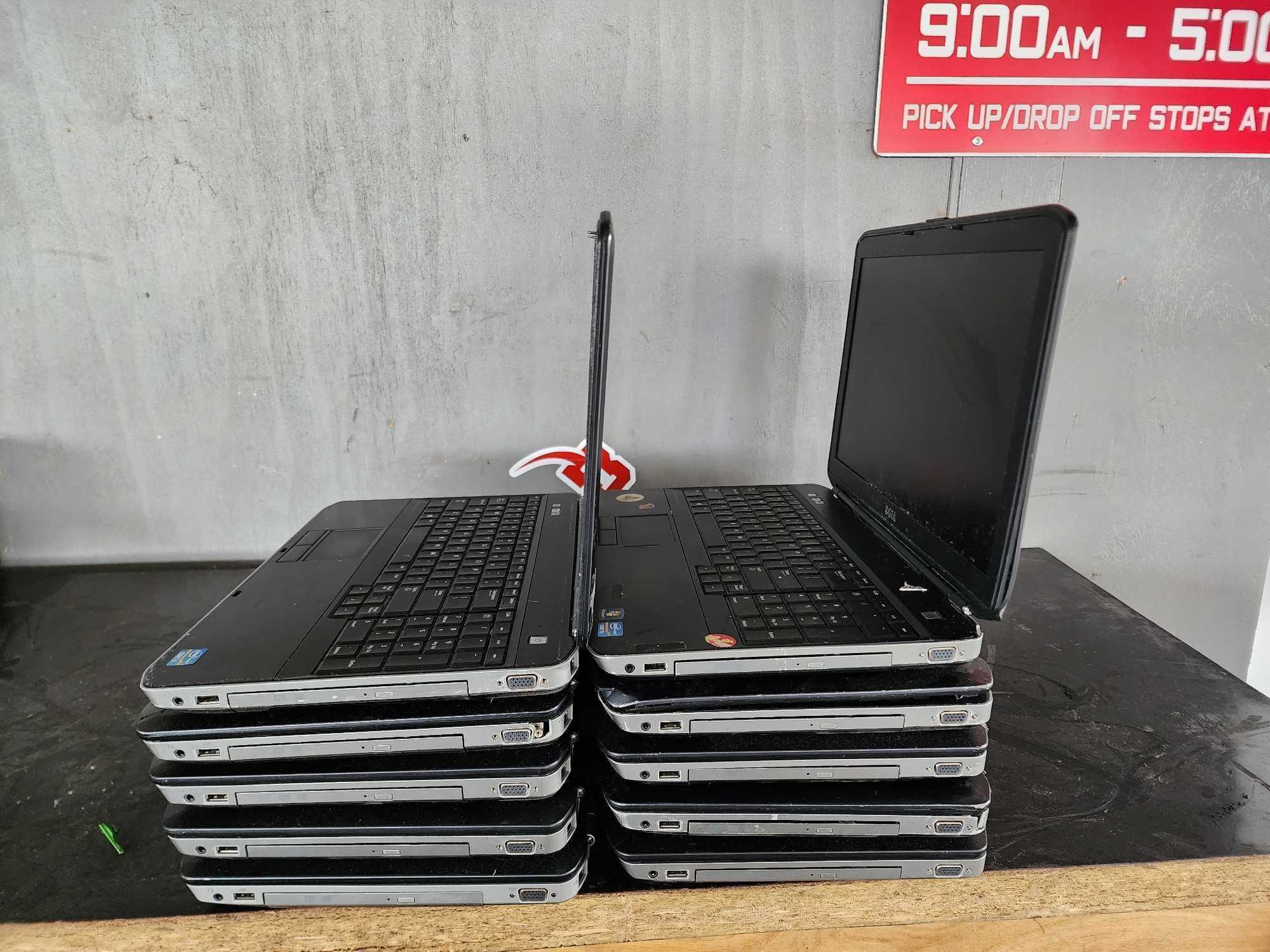 (10) Dell Latitude E5530 Laptops