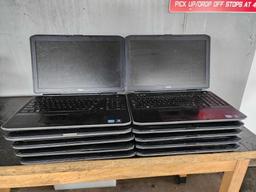 (10) Dell Latitude Laptops