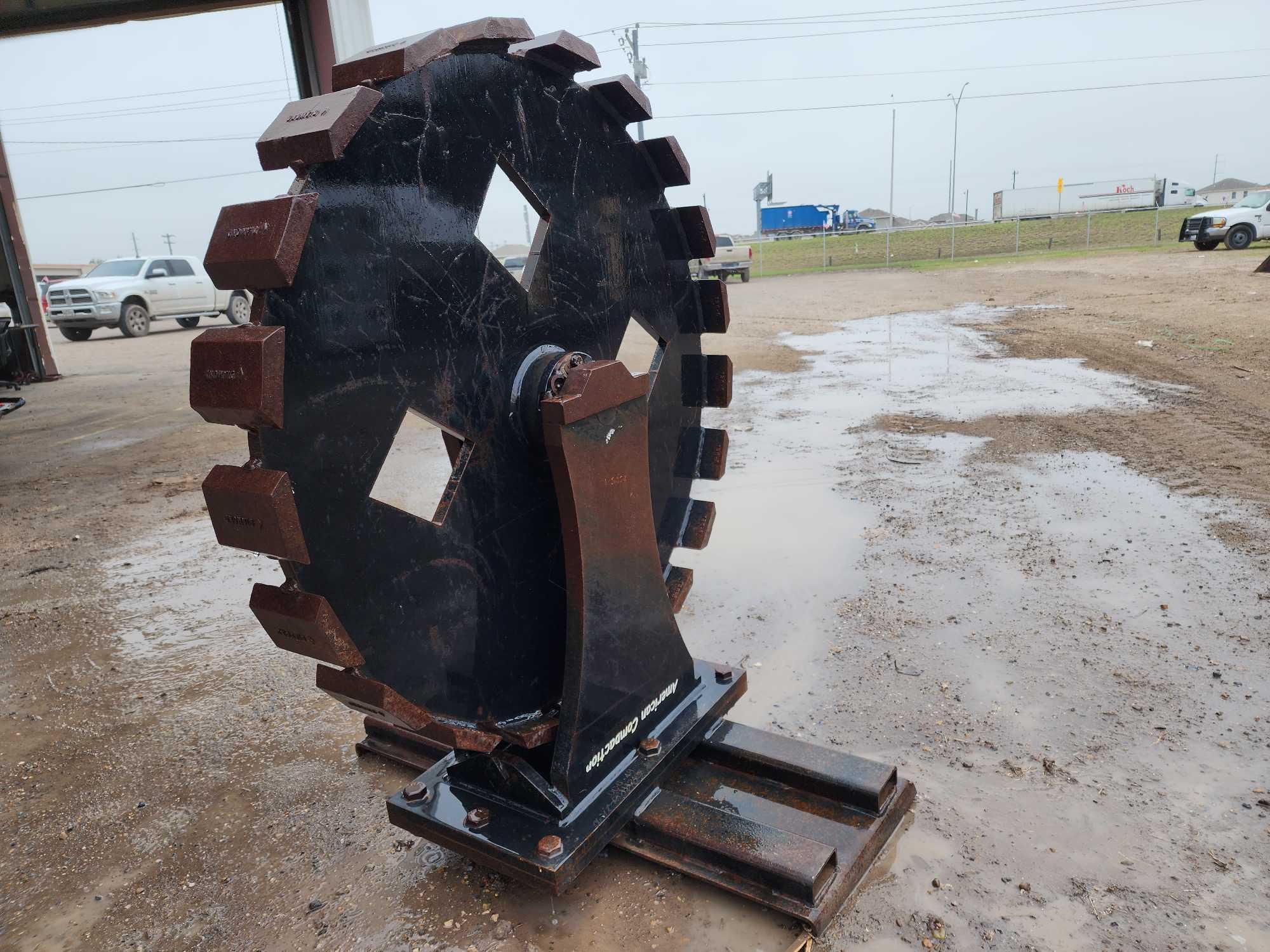 American Compaction DC-6-48 Compaction Wheel for Skid Steer Loader