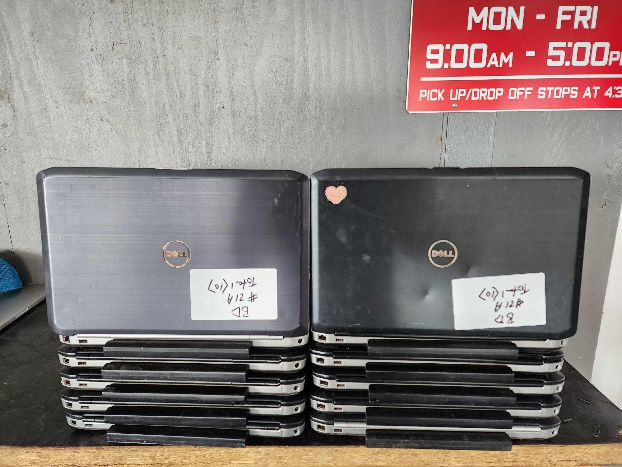 (10) Dell Latitude E5530 Laptops