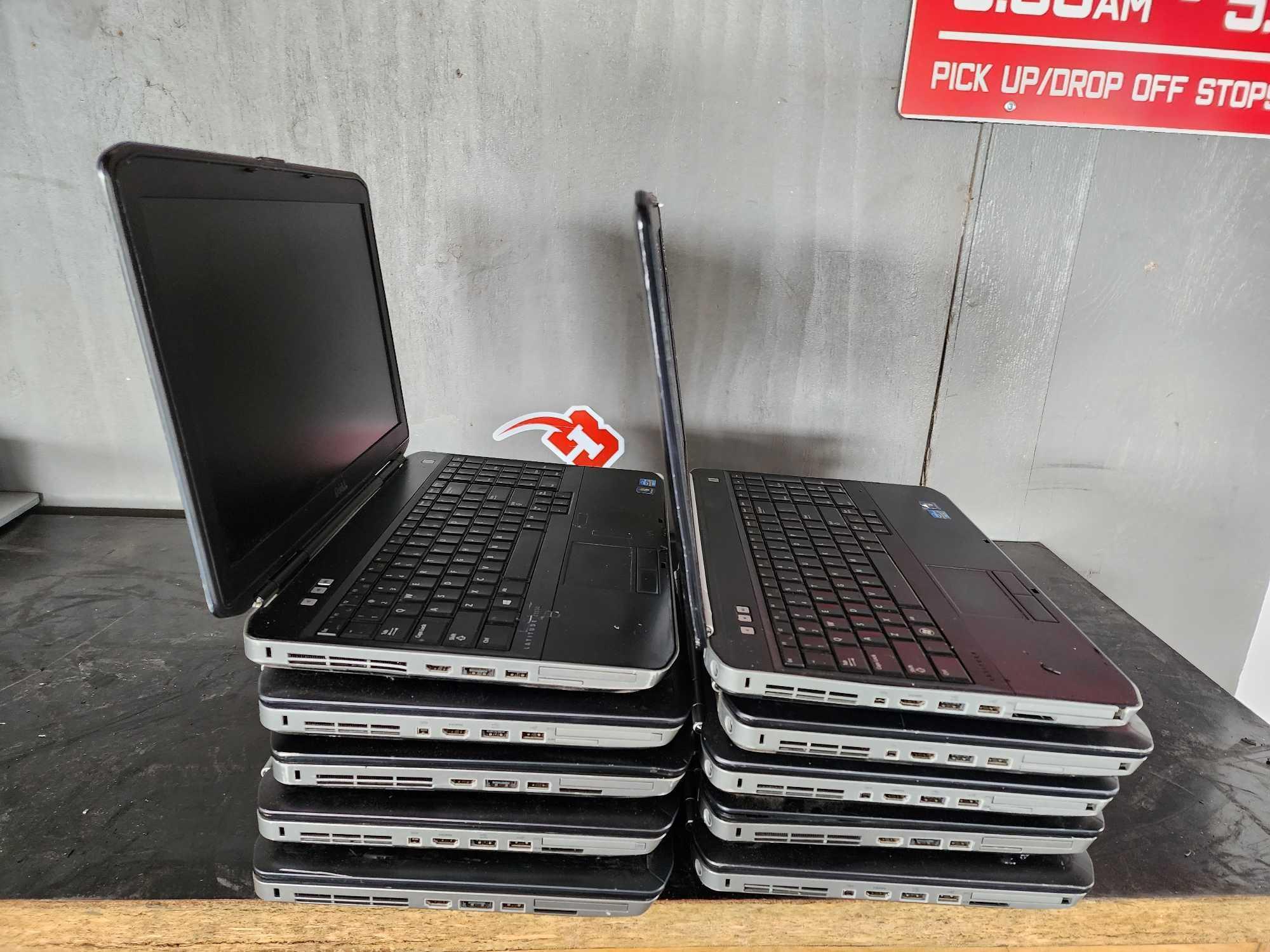 (10) Dell Latitude E5530 Laptops