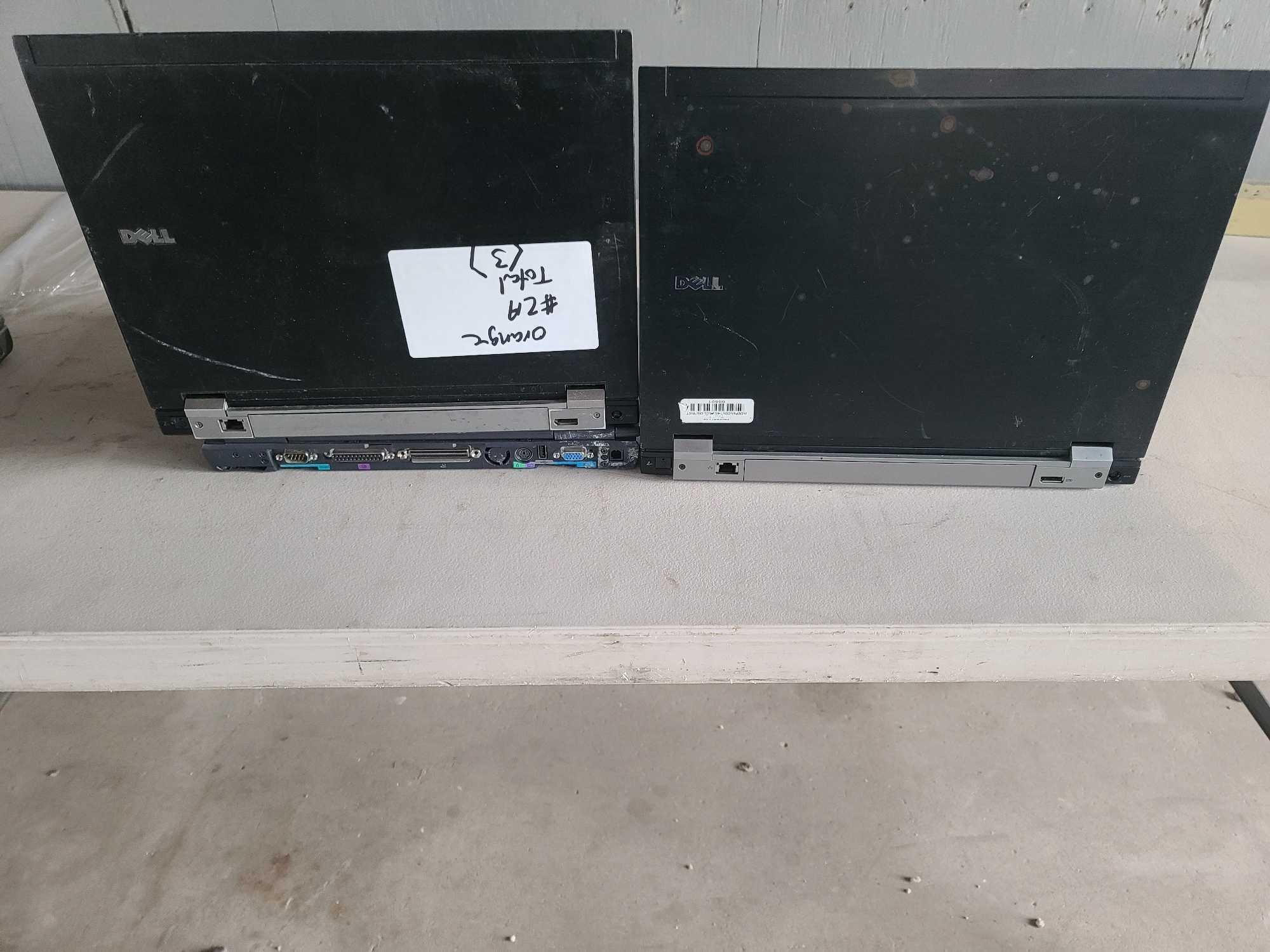 (3) Latitude E6400 Laptops