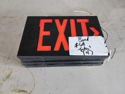 (4) Exit Signs