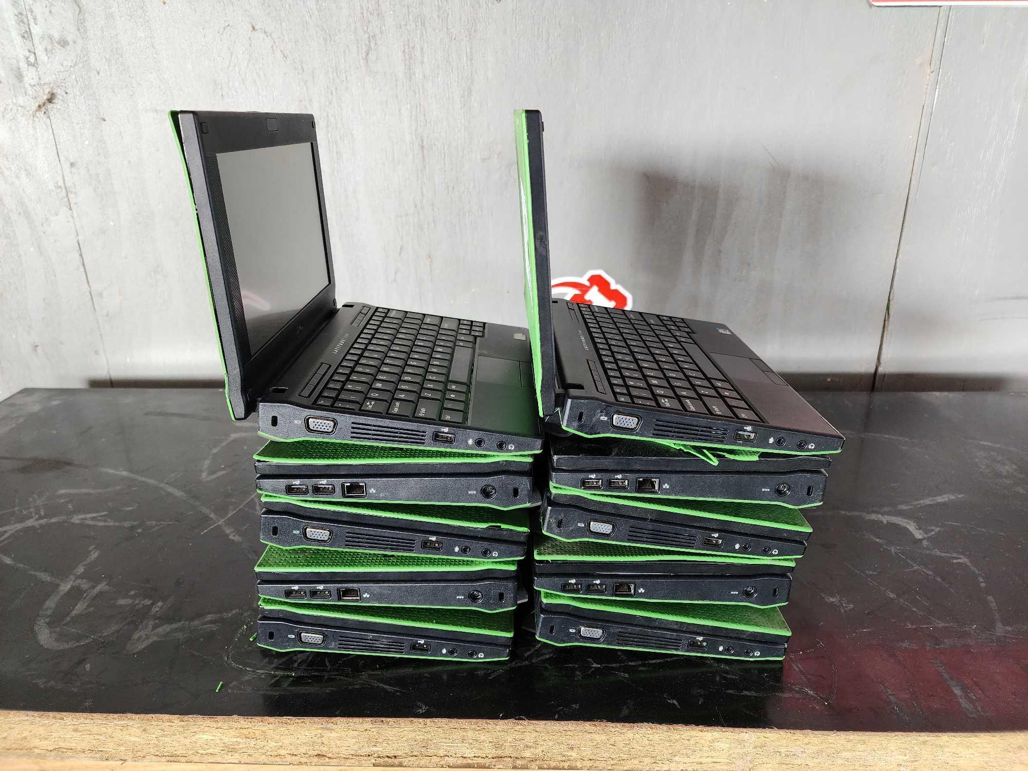 Group of (10) Dell Latitude 2100 Laptops