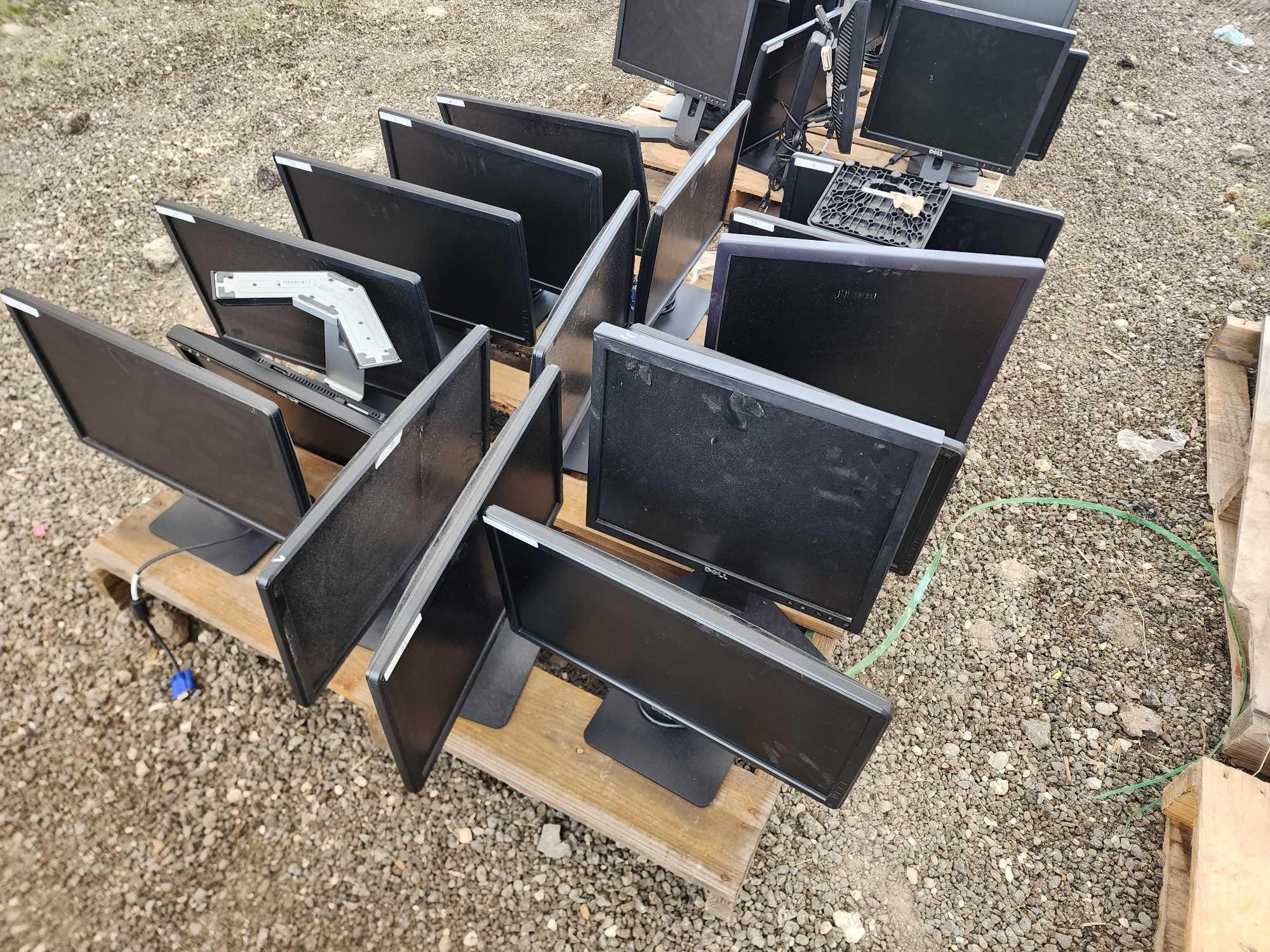 (17) Assorted Dell Monitors