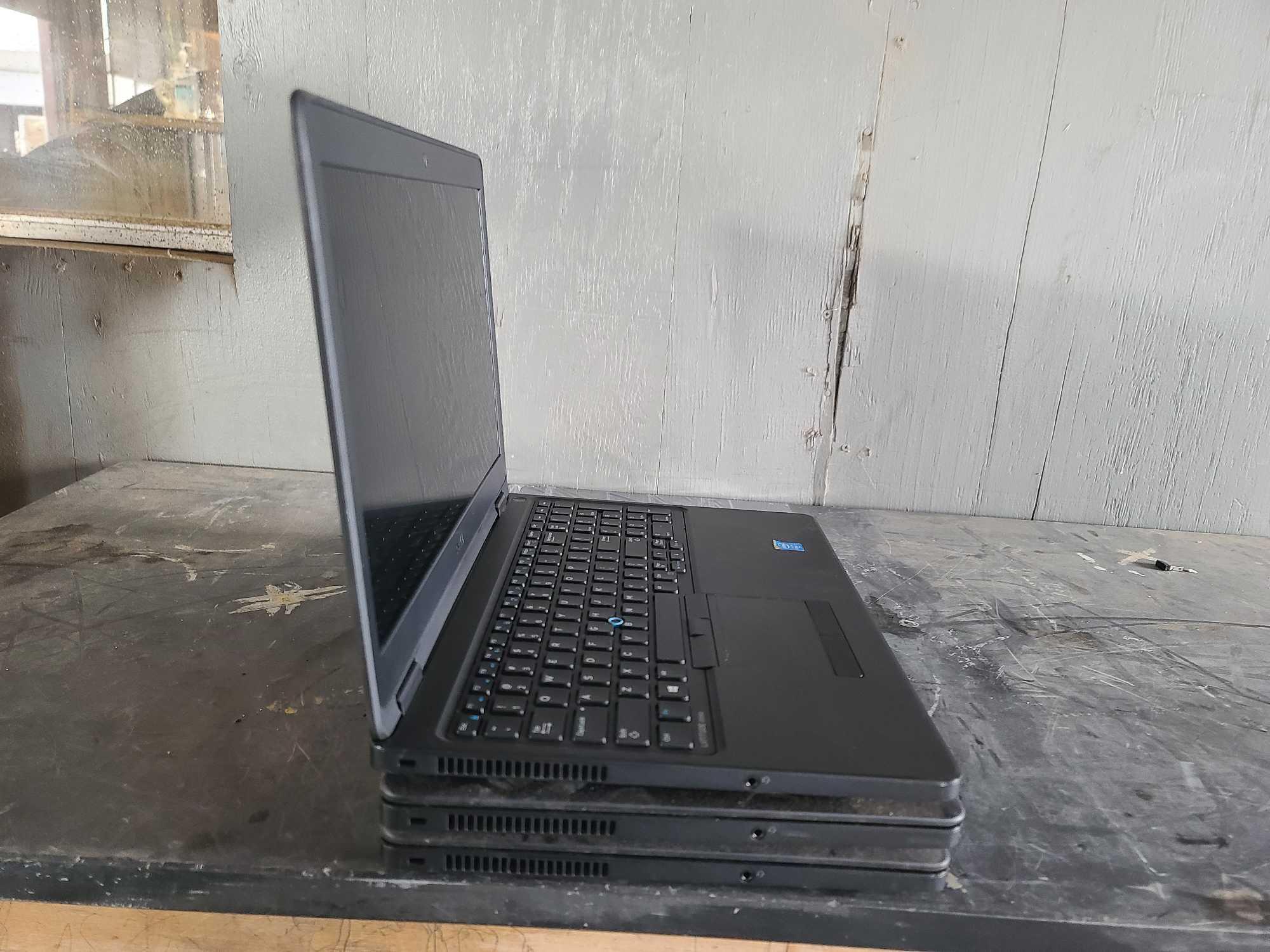 Group of (3) Dell Latitude E5550 Laptops