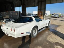 1982 Chevrolet Corvette Passenger Car, VIN # 1G1AY8781C5123491