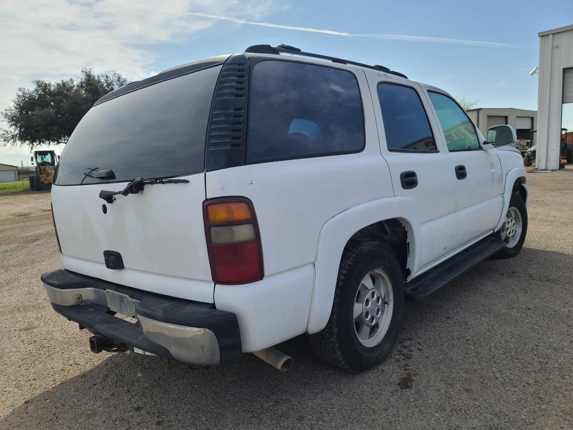 2000 Chevrolet Tahoe Multipurpose Vehicle (MPV), VIN # 1GNEC13T8YJ100708