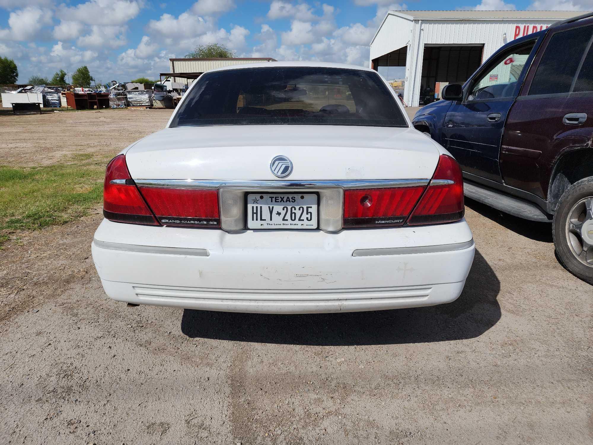 1998 Mercury Grand Marquis Passenger Car, VIN # 2MEFM75W7WX608188