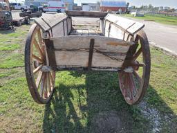 Antique Western Cowboy Wagon